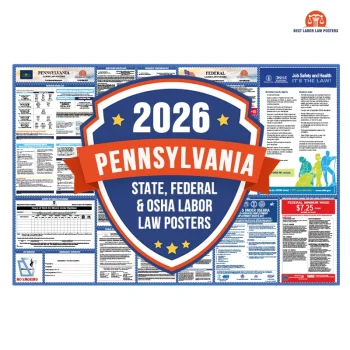 2026 Pennsylvania State and Federal Labor Law Poster